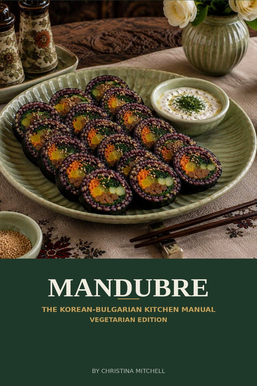 MANDUBRE: The Korean-Bulgarian Kitchen Manual-Vegetarian Edition