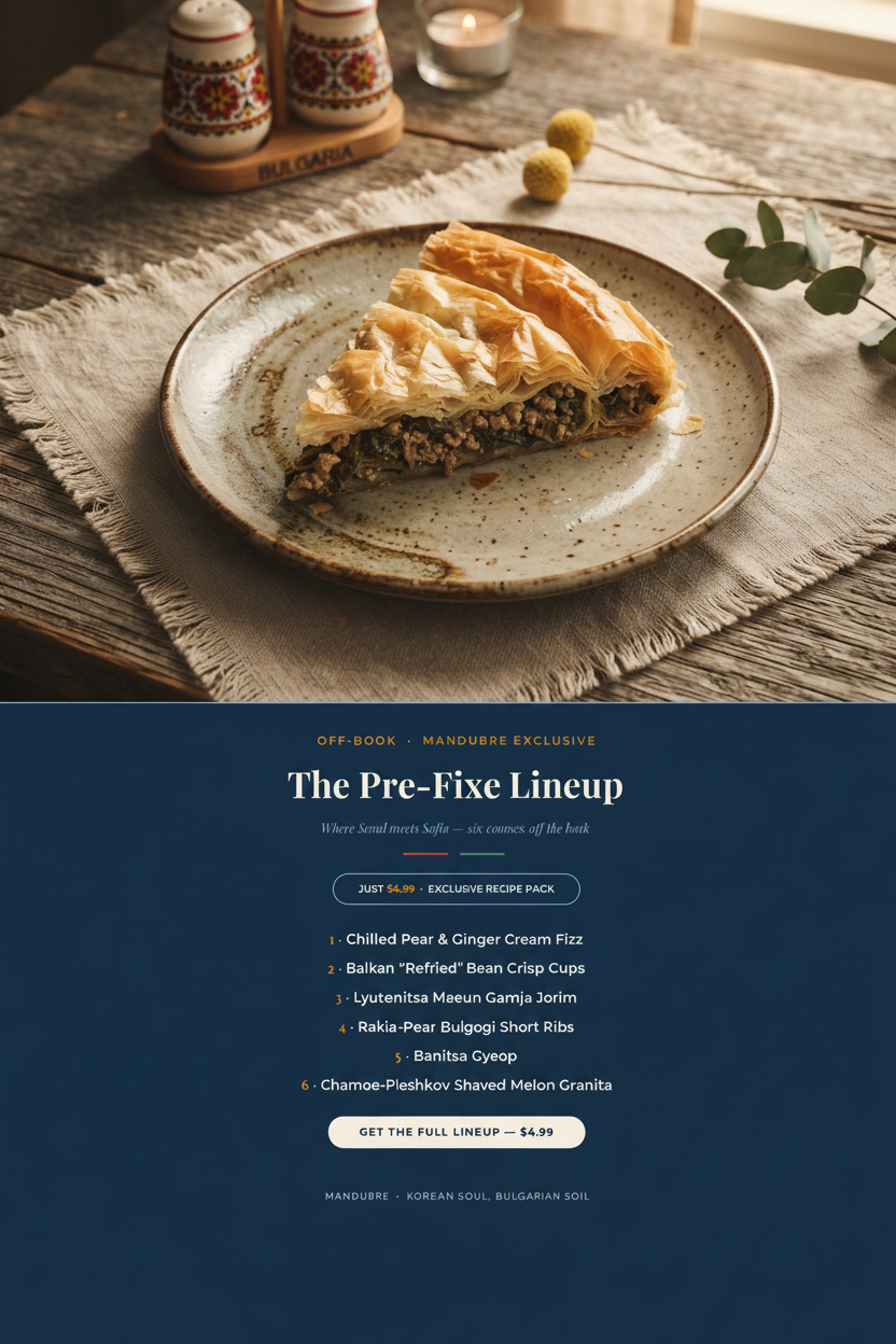 MANDUBRE: The Pre-Fixe Lineup (Digital Teaser)