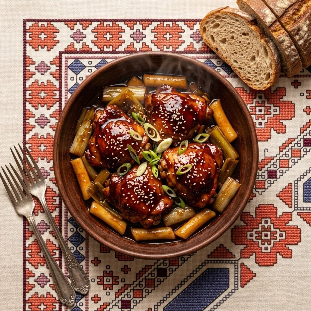 MANDUBRE: The Korean-Bulgarian Kitchen Manual